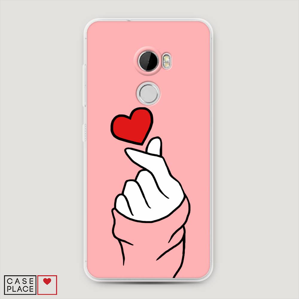 

Чехол Awog на HTC One X10 / Эйчтиси One X10 "Милое сердечко", 101850-7