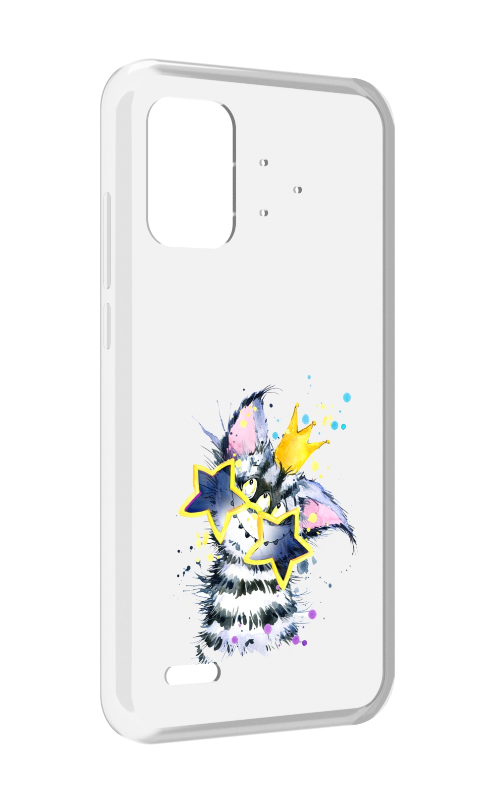 

Чехол MyPads Мартовский Нуся для UMIDIGI Bison Pro, Прозрачный, Tocco