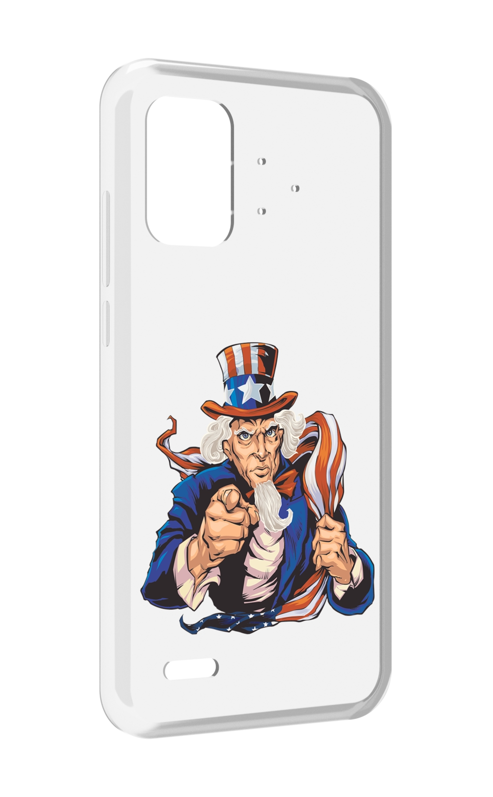 

Чехол MyPads Американский-дед для UMIDIGI Bison Pro, Прозрачный, Tocco