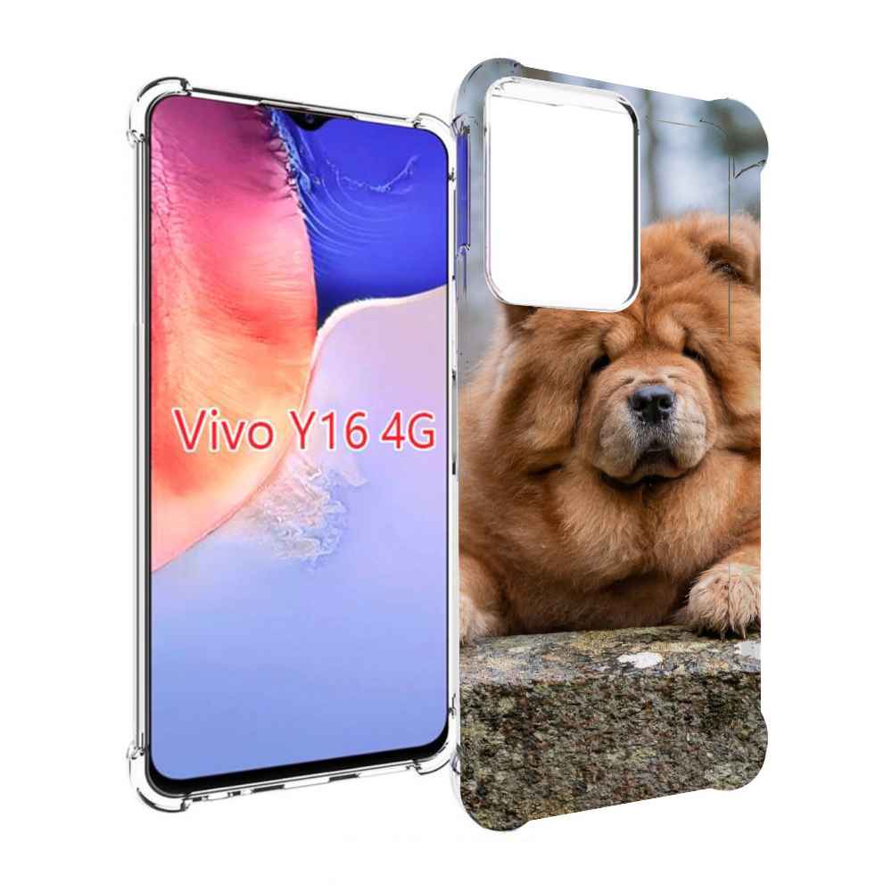 

Чехол MyPads чау чау для Vivo Y16 4G/ Vivo Y02S, Прозрачный, Tocco