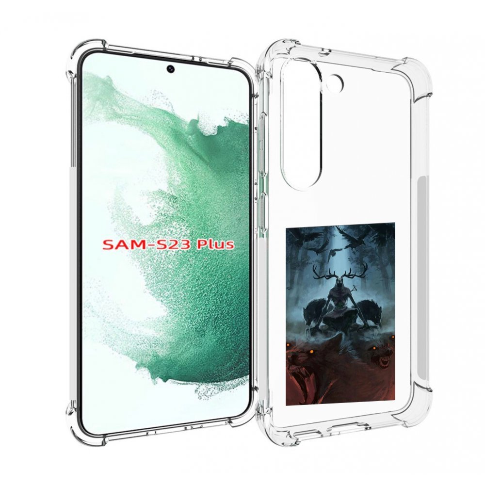 

Чехол MyPads лось демон для Samsung Galaxy S23 Plus +, Прозрачный, Tocco
