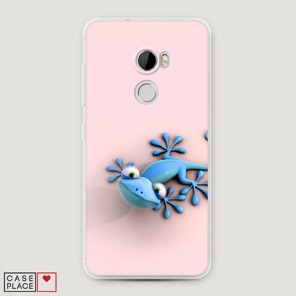 

Чехол Awog на HTC One X10 / Эйчтиси One X10 "Голубая ящерка", 101850-2