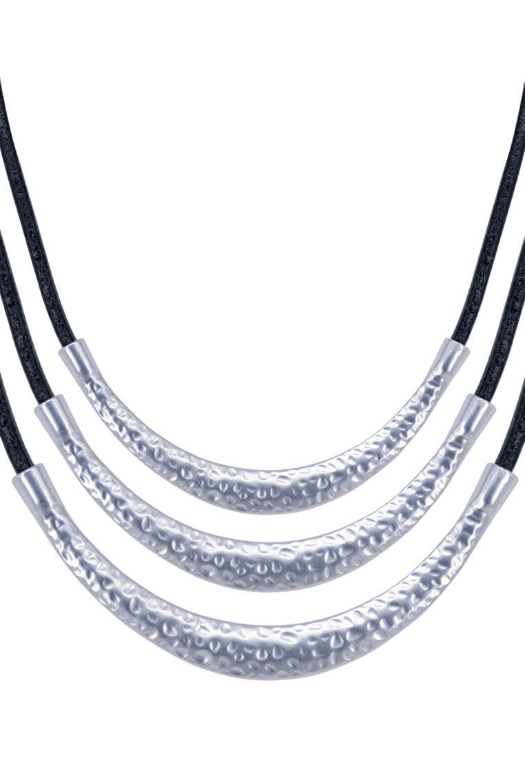 

Колье из бижутерного сплава/натуральной кожи 45 см OTOKODESIGN 11-56658, 11-56658