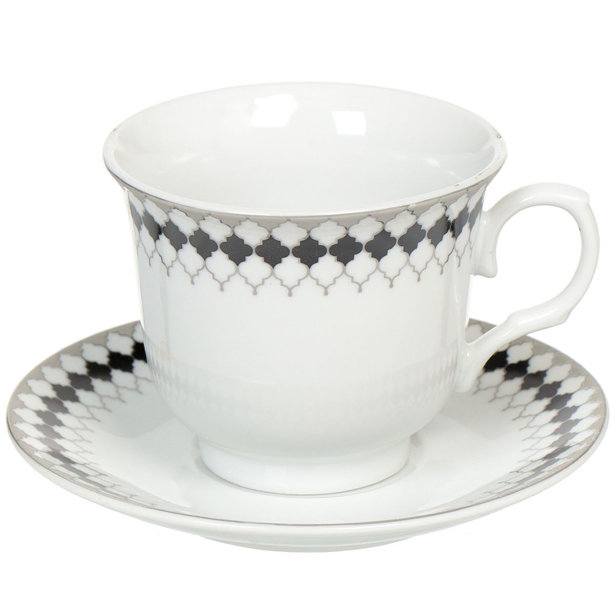 

Набор чайный керам, 12 пр, 6 перс, 230 мл, Соната, KYT12-GA1628SB, подар уп