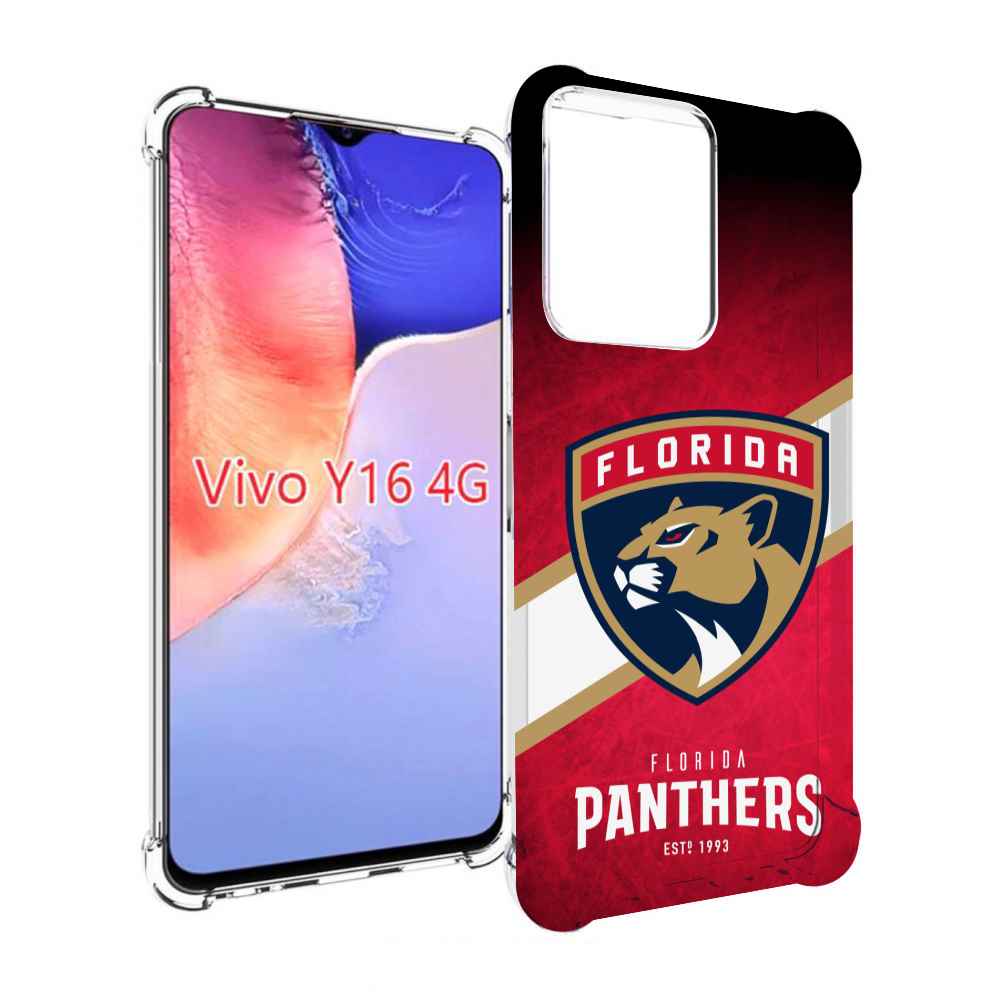 

Чехол MyPads флорида пантерс для Vivo Y16 4G/ Vivo Y02S, Прозрачный, Tocco