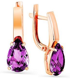 

Серьги женские из золота Magic Stones 02-2-922-4800-010, александрит, 02-2-922-4800-010