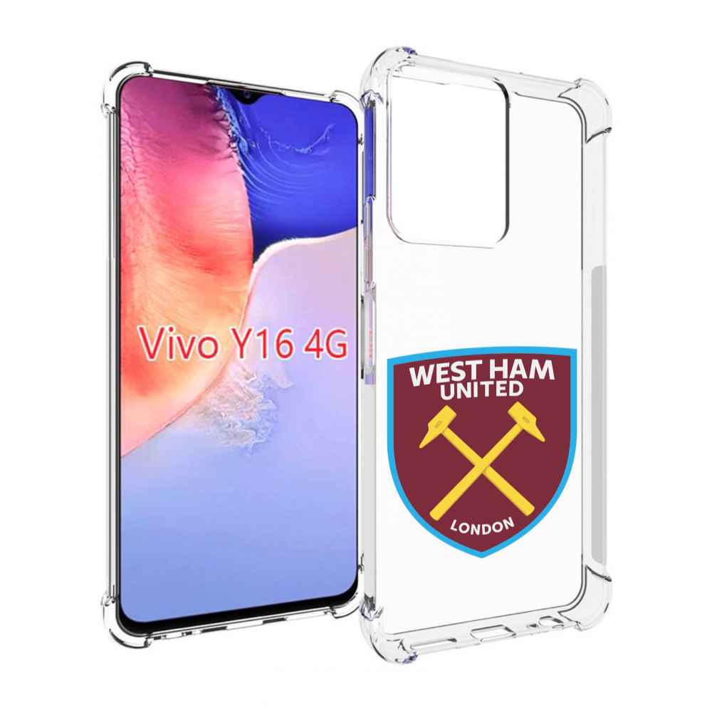 

Чехол MyPads фк-вест-хем-2 для Vivo Y16 4G/ Vivo Y02S, Прозрачный, Tocco