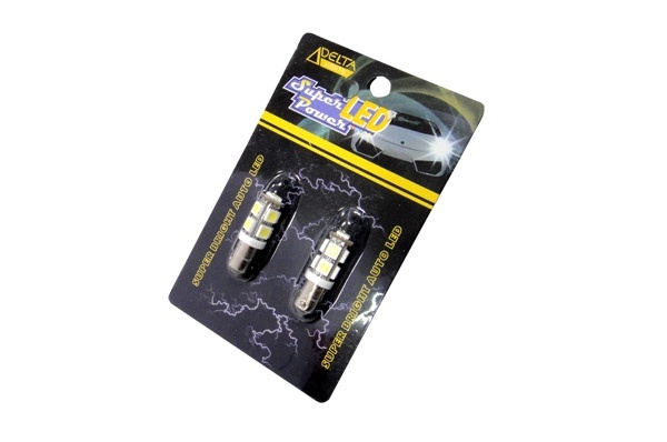 Лампа светодиодная белая Delta BA9S-5050-9SMD-GQ AVT0710 765₽