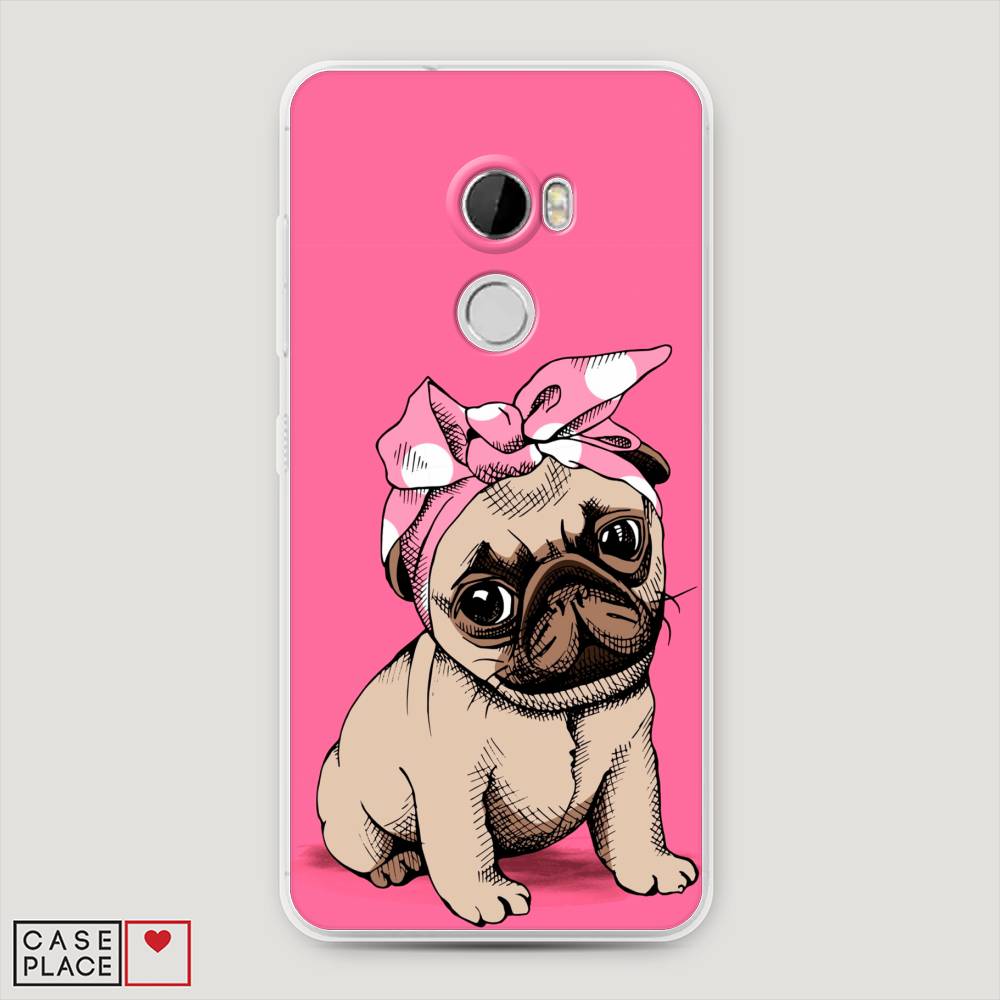 фото Чехол awog "dog pin-up" для htc one x10