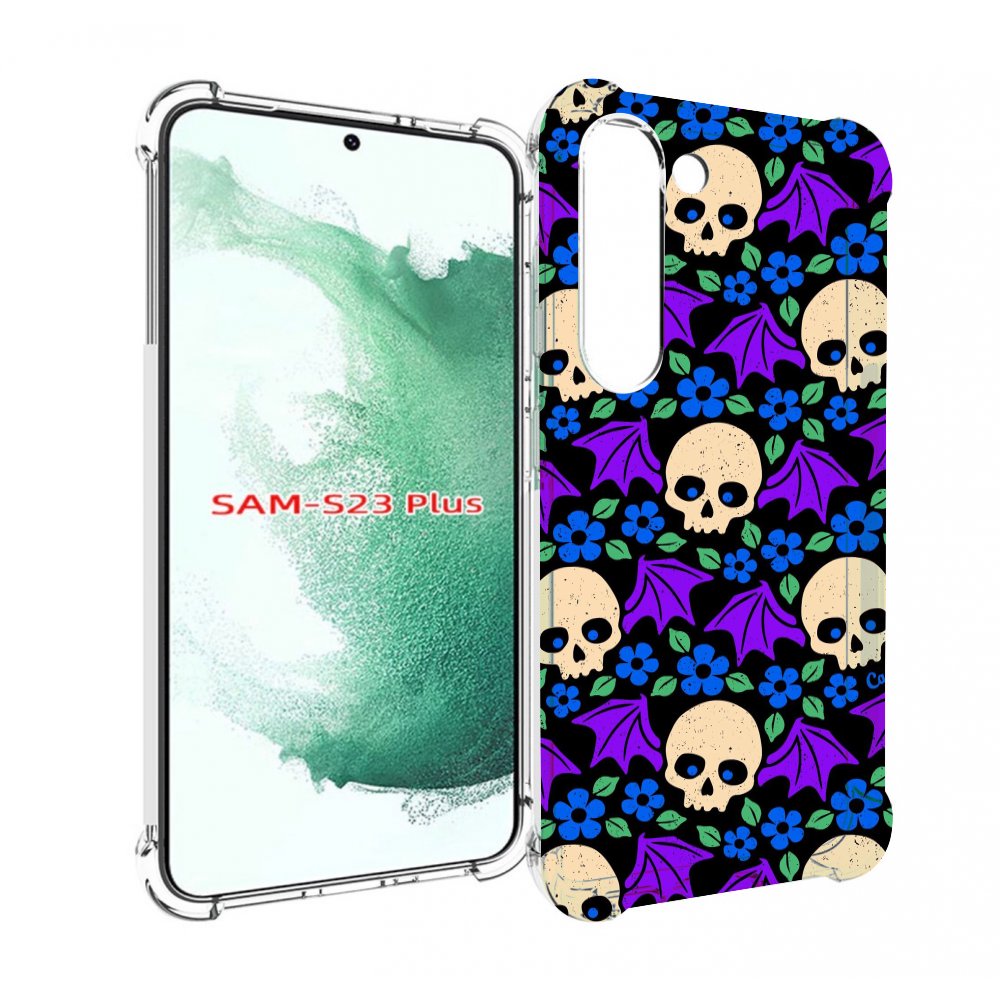 

Чехол MyPads крылатые черепа для Samsung Galaxy S23 Plus +, Прозрачный, Tocco