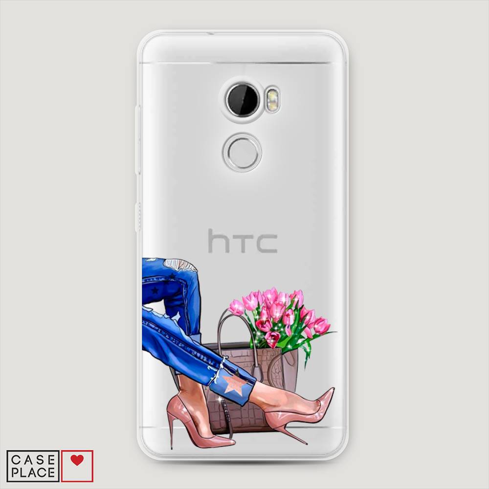 

Чехол Awog на HTC One X10 / Эйчтиси One X10 "Каблучки", 101850-7