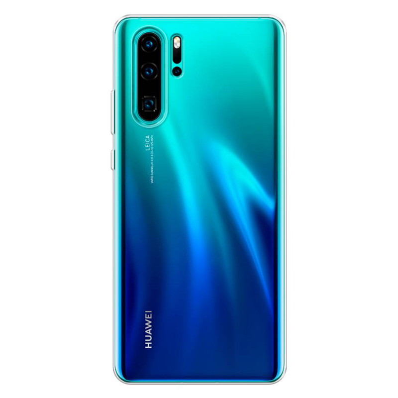 

Чехол силиконовый для Huawei P30 Pro, прозрачный