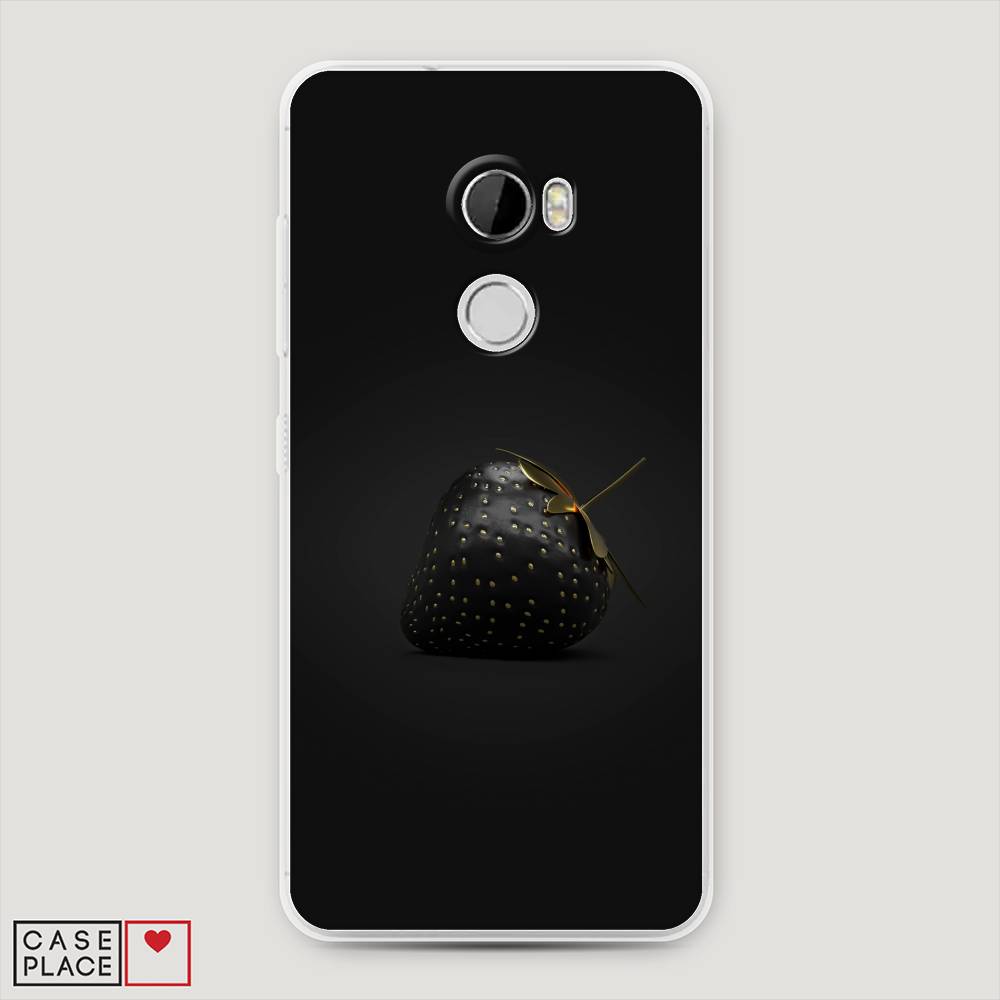 

Чехол Awog на HTC One X10 / Эйчтиси One X10 "Черная клубника", 101850-10