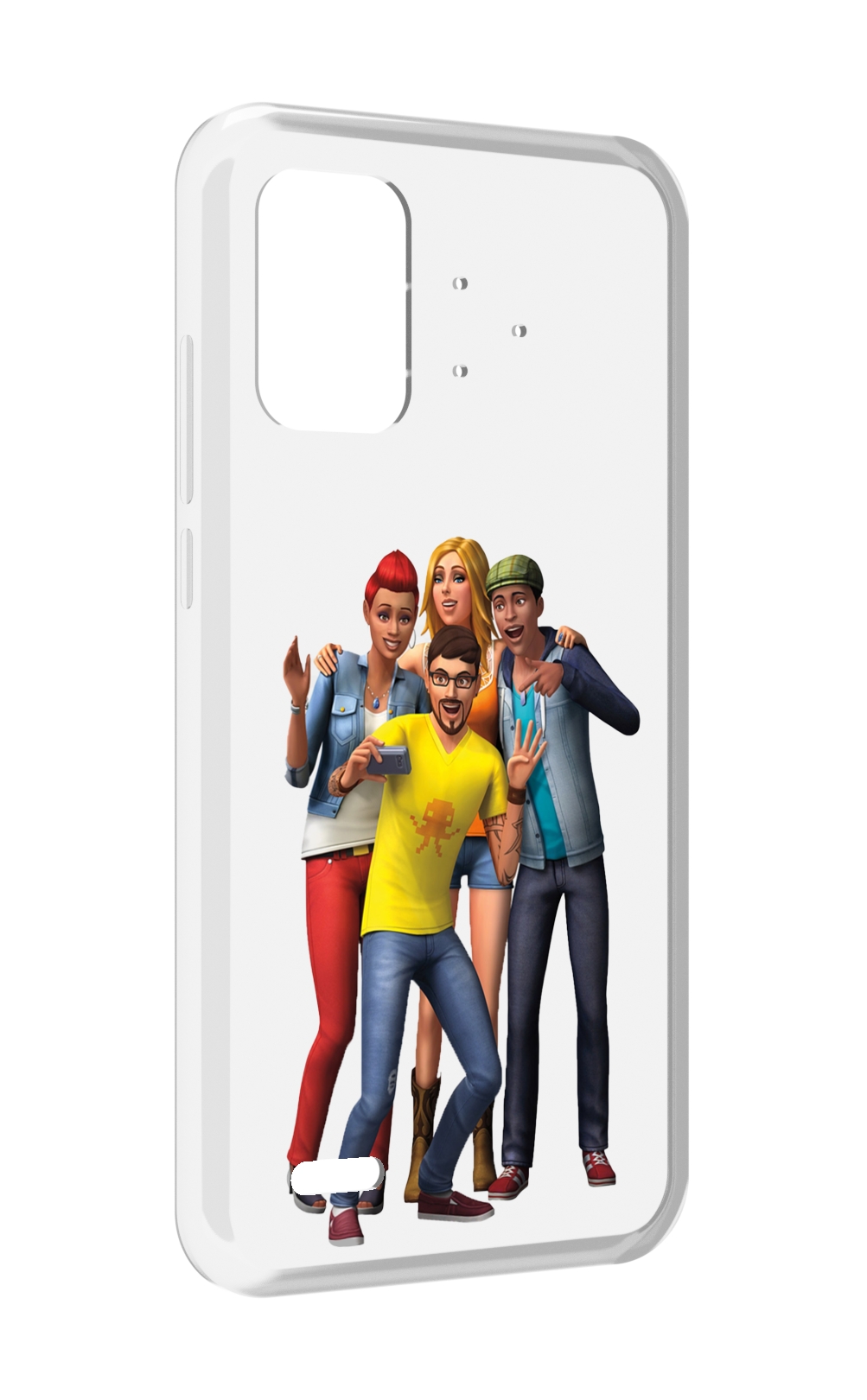 

Чехол MyPads sims для UMIDIGI Bison Pro, Прозрачный, Tocco