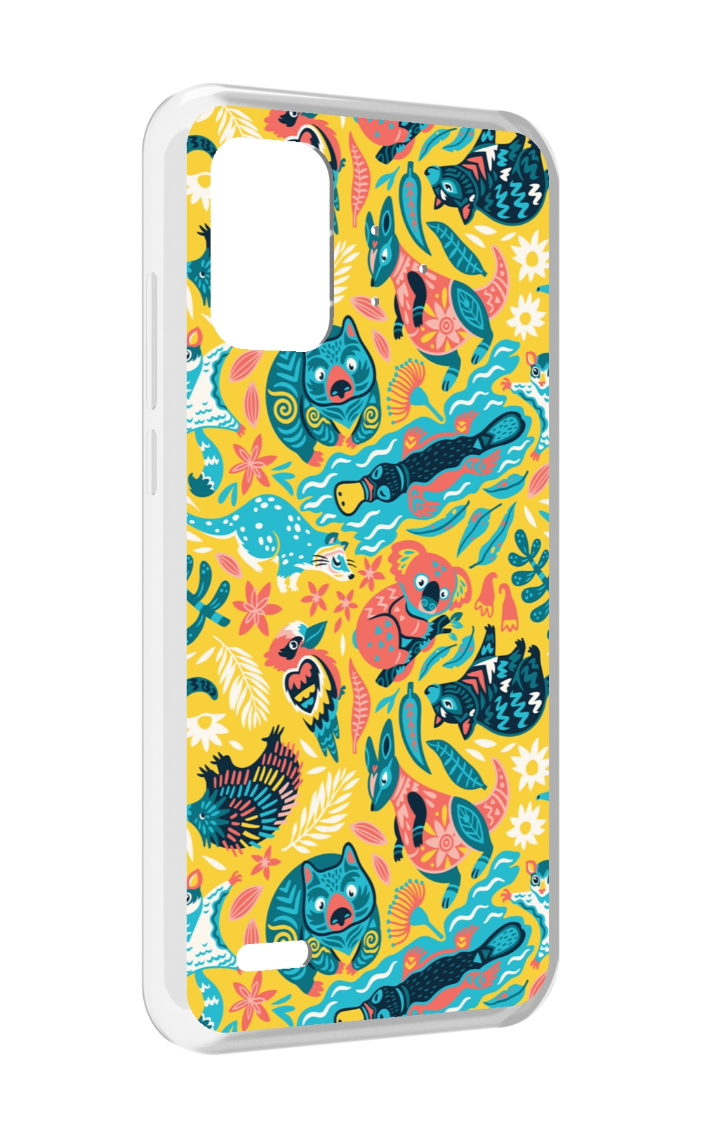 

Чехол MyPads seamless-pattern для UMIDIGI Bison Pro, Прозрачный, Tocco