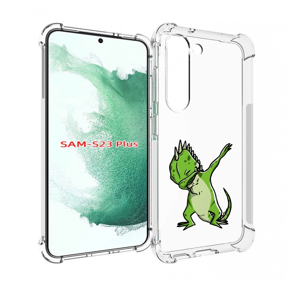 

Чехол MyPads крутая-ящерица для Samsung Galaxy S23 Plus +, Прозрачный, Tocco