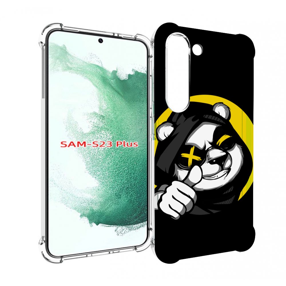 

Чехол MyPads крутая пандочка ок для Samsung Galaxy S23 Plus +, Прозрачный, Tocco