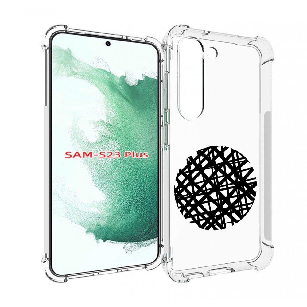 

Чехол MyPads круглая-абстракция для Samsung Galaxy S23 Plus +, Прозрачный, Tocco
