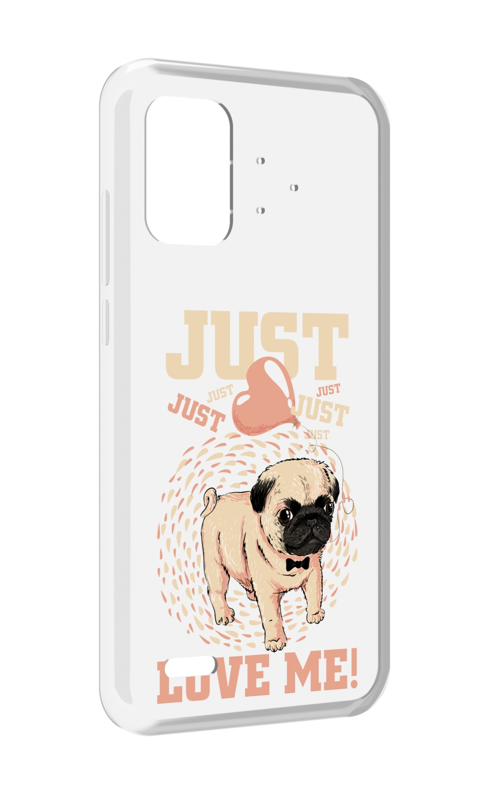 

Чехол MyPads Люби меня для UMIDIGI Bison Pro, Прозрачный, Tocco