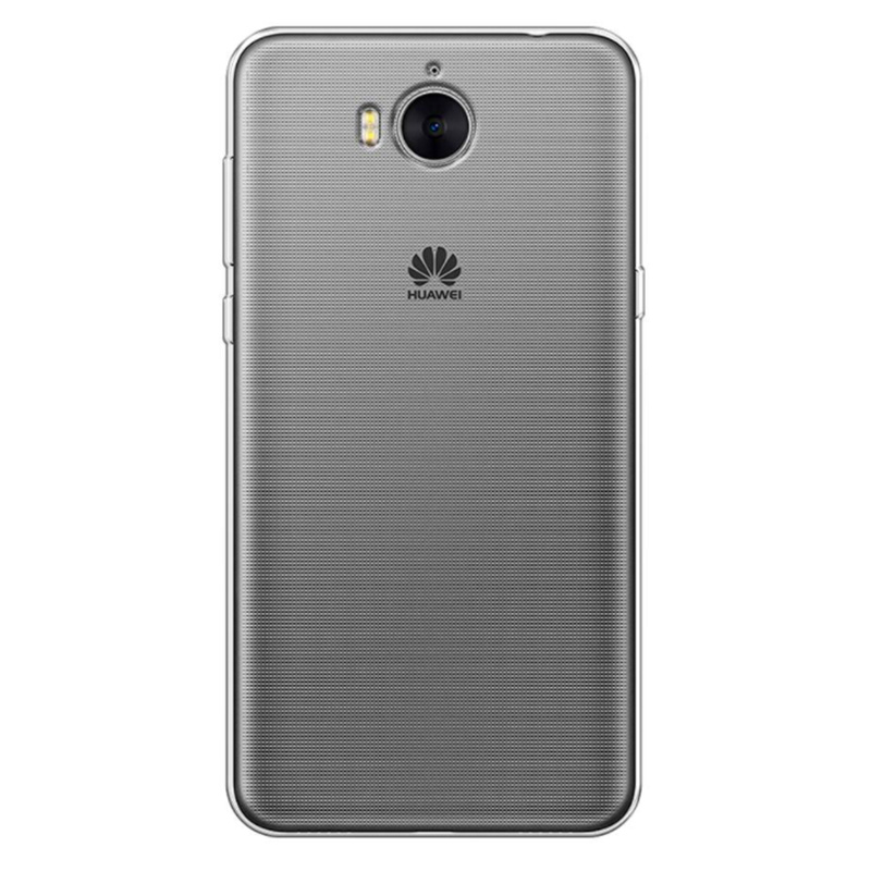 Чехол силиконовый для Huawei Y5 2017Y6 2017 прозрачный 325₽