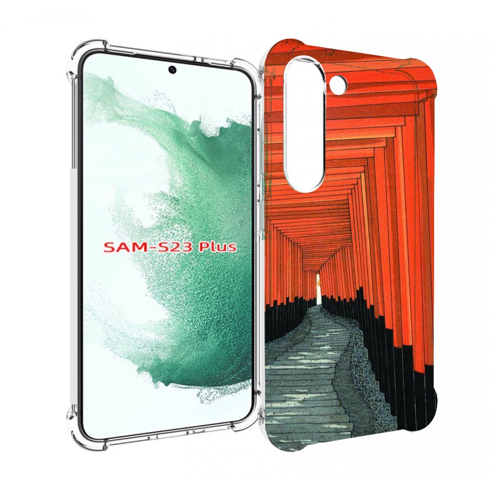 

Чехол MyPads красный коридор для Samsung Galaxy S23 Plus +, Прозрачный, Tocco