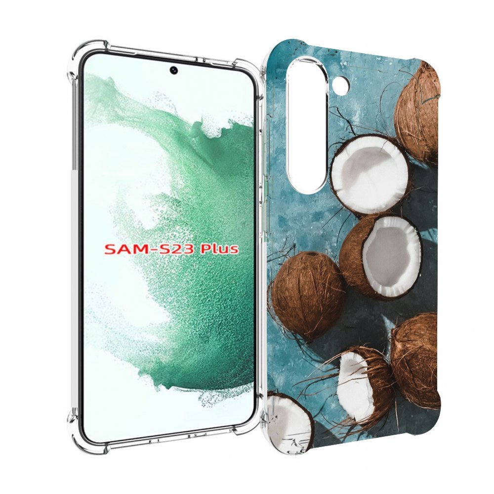 

Чехол MyPads красивые-кокосы для Samsung Galaxy S23 Plus +, Прозрачный, Tocco