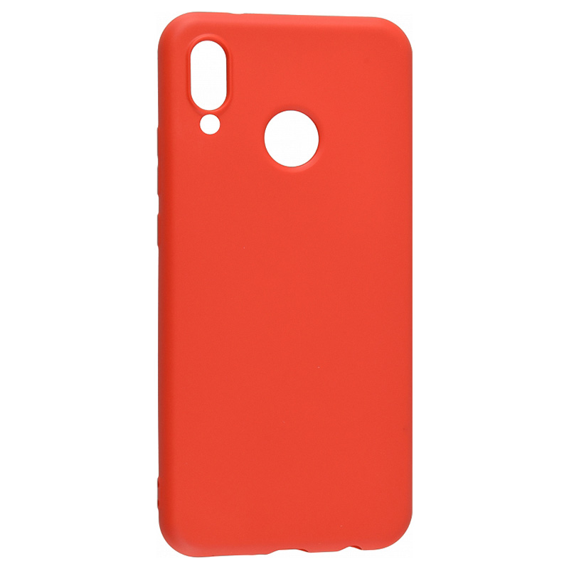 

Чехол силиконовый для Huawei P20 Lite/ Nova 3E, good quality, красный