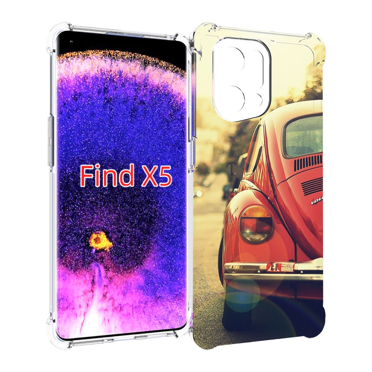Чехол MyPads Жук для Oppo Find X5