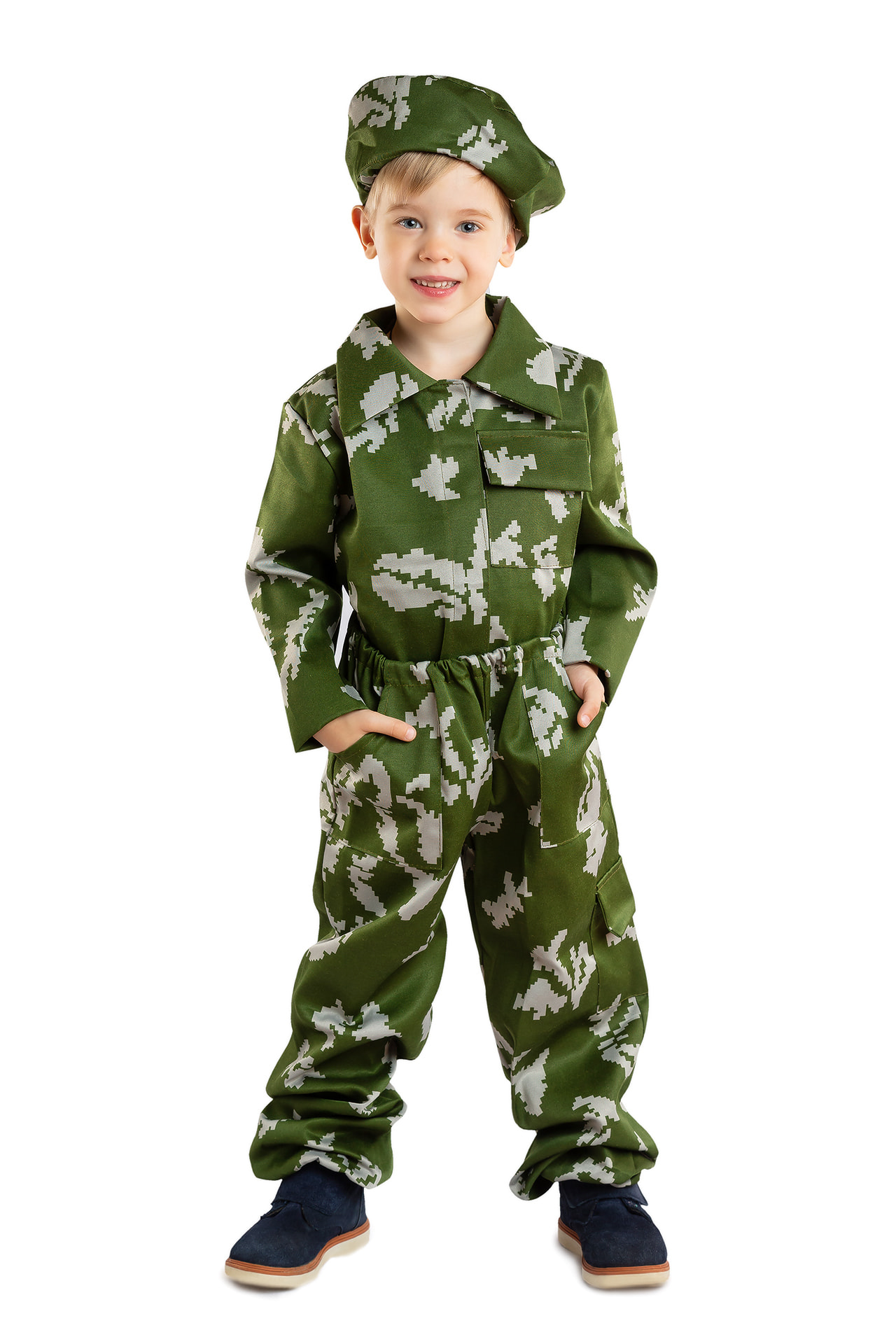 

Костюм Фабрика Бока Пограничник В Берете Детский 122-134 см, Зеленый, fb2664