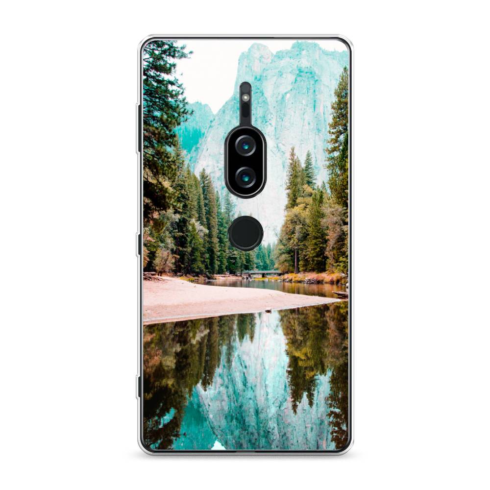 

Силиконовый чехол "Горы 11" на Sony Xperia XZ2 Premium, 53350-4