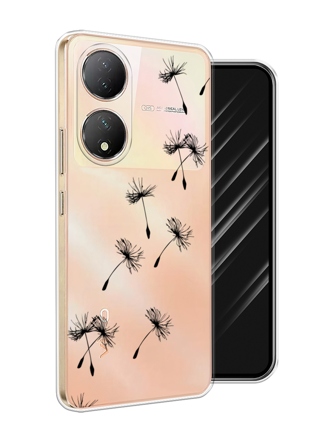 

Чехол Awog на Vivo Y100 "Летящие одуванчики", Черный, 268250-1