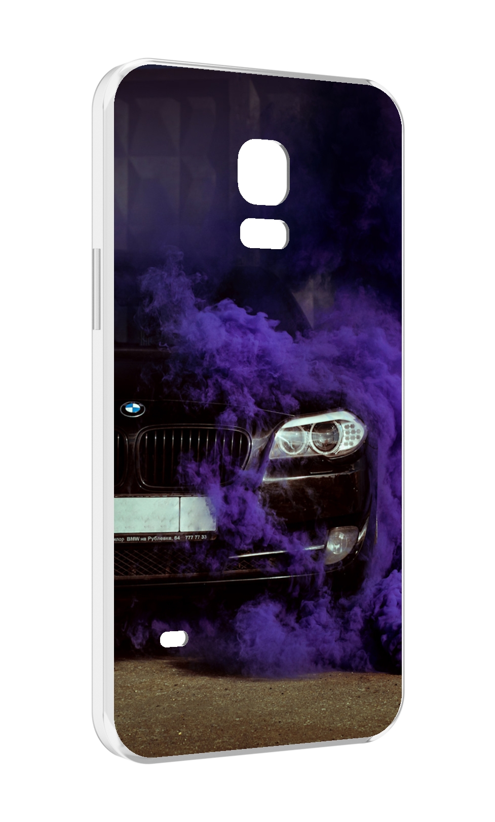 

Чехол MyPads бмв-с-фиолетовым-дымом мужской для Samsung Galaxy S5 mini, Прозрачный, Tocco