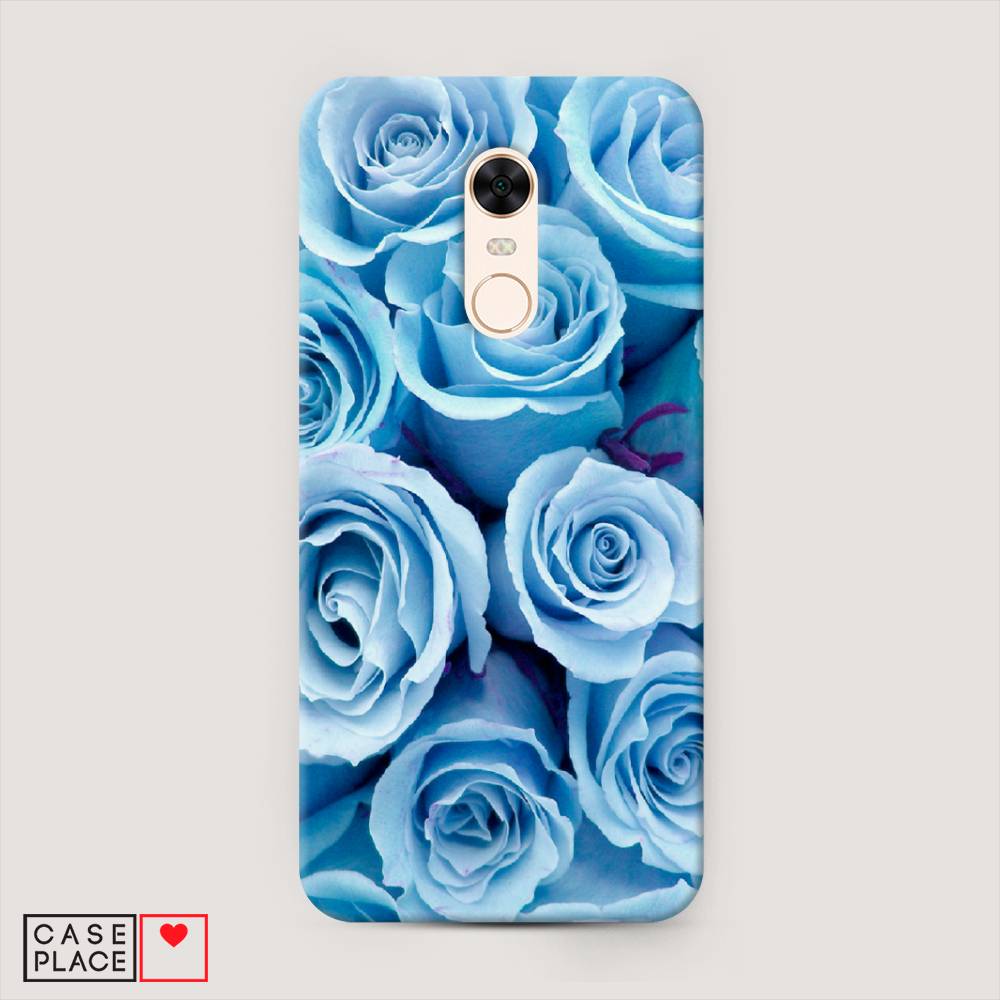 

Пластиковый чехол "Лазурные розы" на Xiaomi Redmi 5 Plus, 33120-6