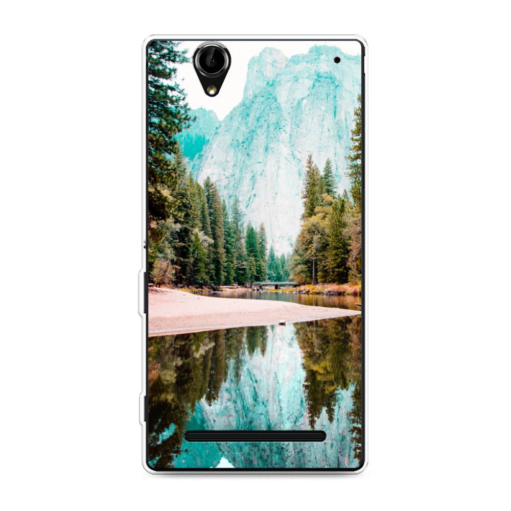 

Чехол Awog на Sony Xperia T2 Ultra "Горы 11", Разноцветный, 50950-4