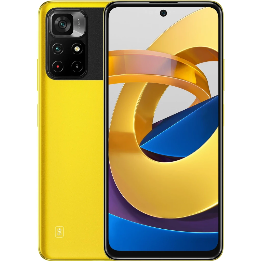 

Смартфон Xiaomi POCO M4 Pro 5G 4/64GB Yellow