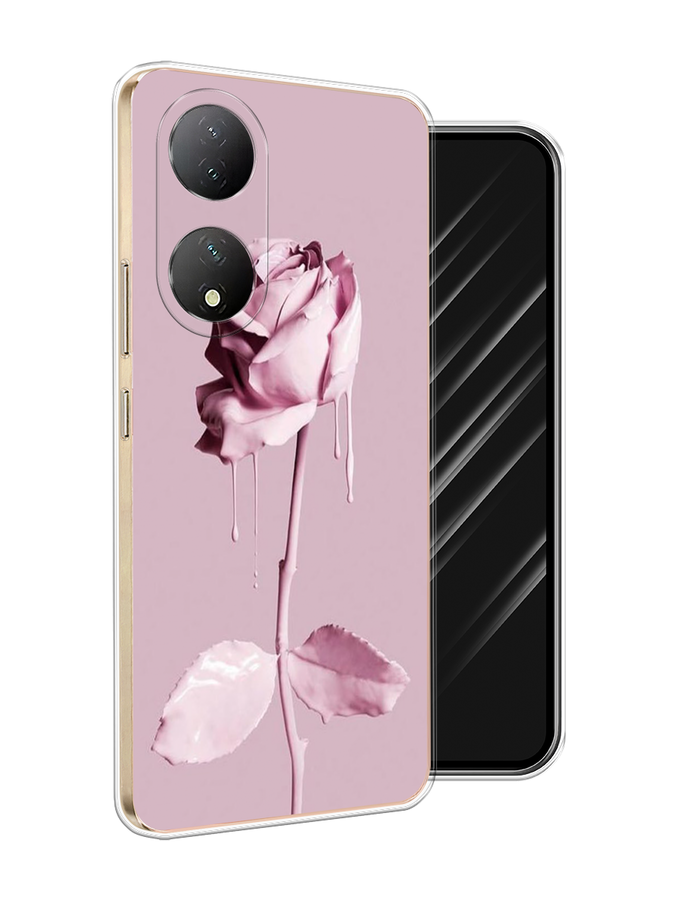 

Чехол Awog на Vivo Y100 "Роза в краске", Белый;розовый, 268250-1