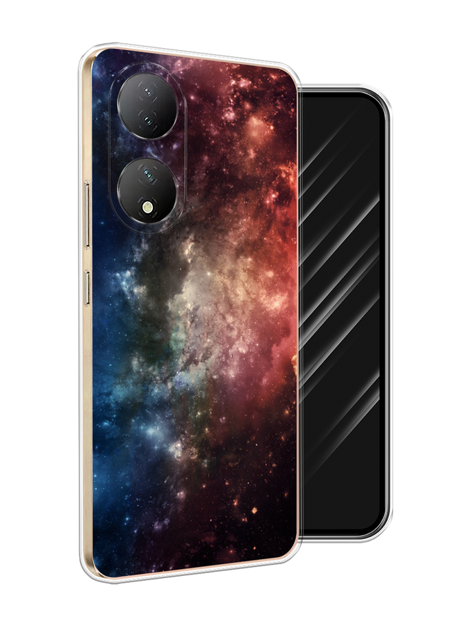 

Чехол Awog на Vivo Y100 "Космос", Синий;бежевый;красный, 268250-1