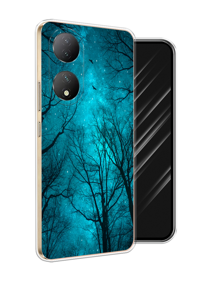 

Чехол Awog на Vivo Y100 "Сказочный лес", Черный;бирюзовый, 268250-1