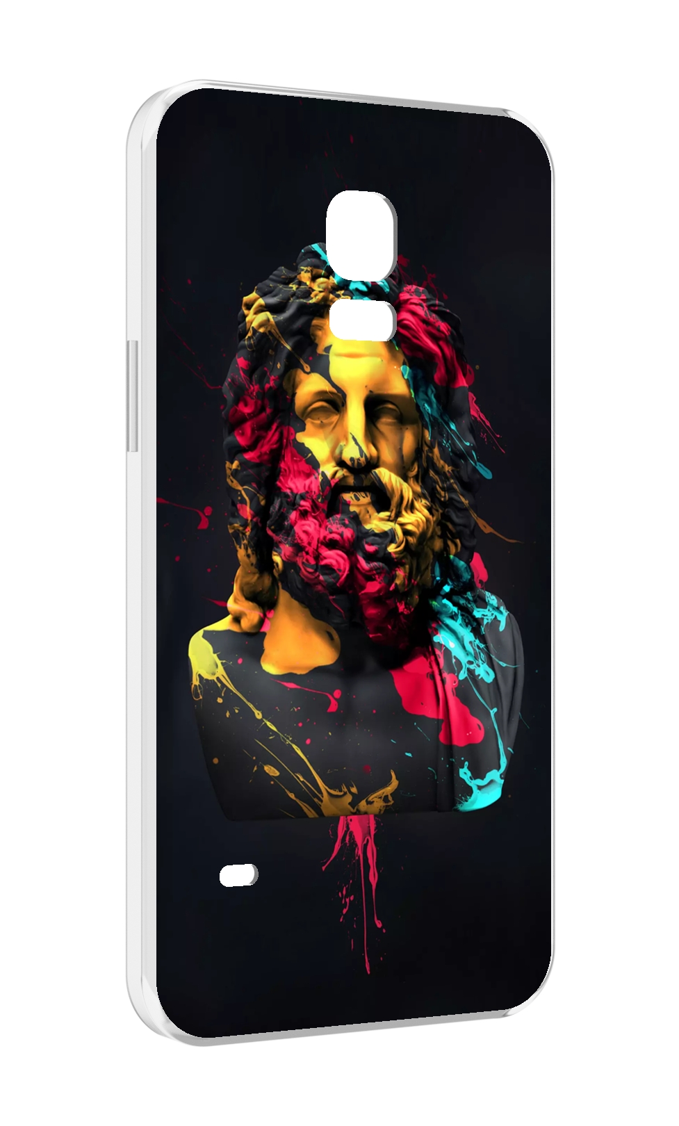 

Чехол MyPads арт-статуя-краски для Samsung Galaxy S5 mini, Прозрачный, Tocco