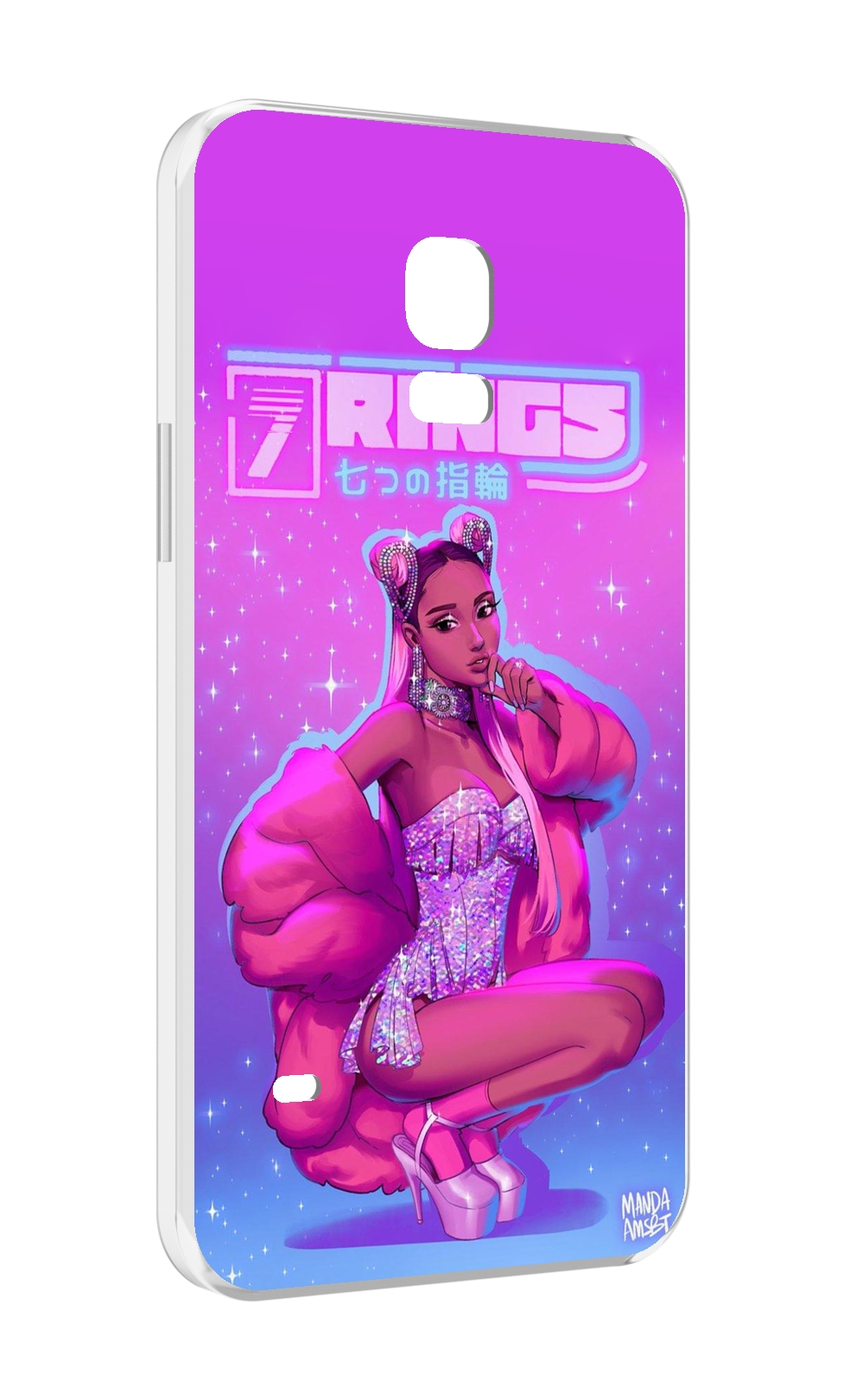 

Чехол MyPads ариана-гранде для Samsung Galaxy S5 mini, Прозрачный, Tocco