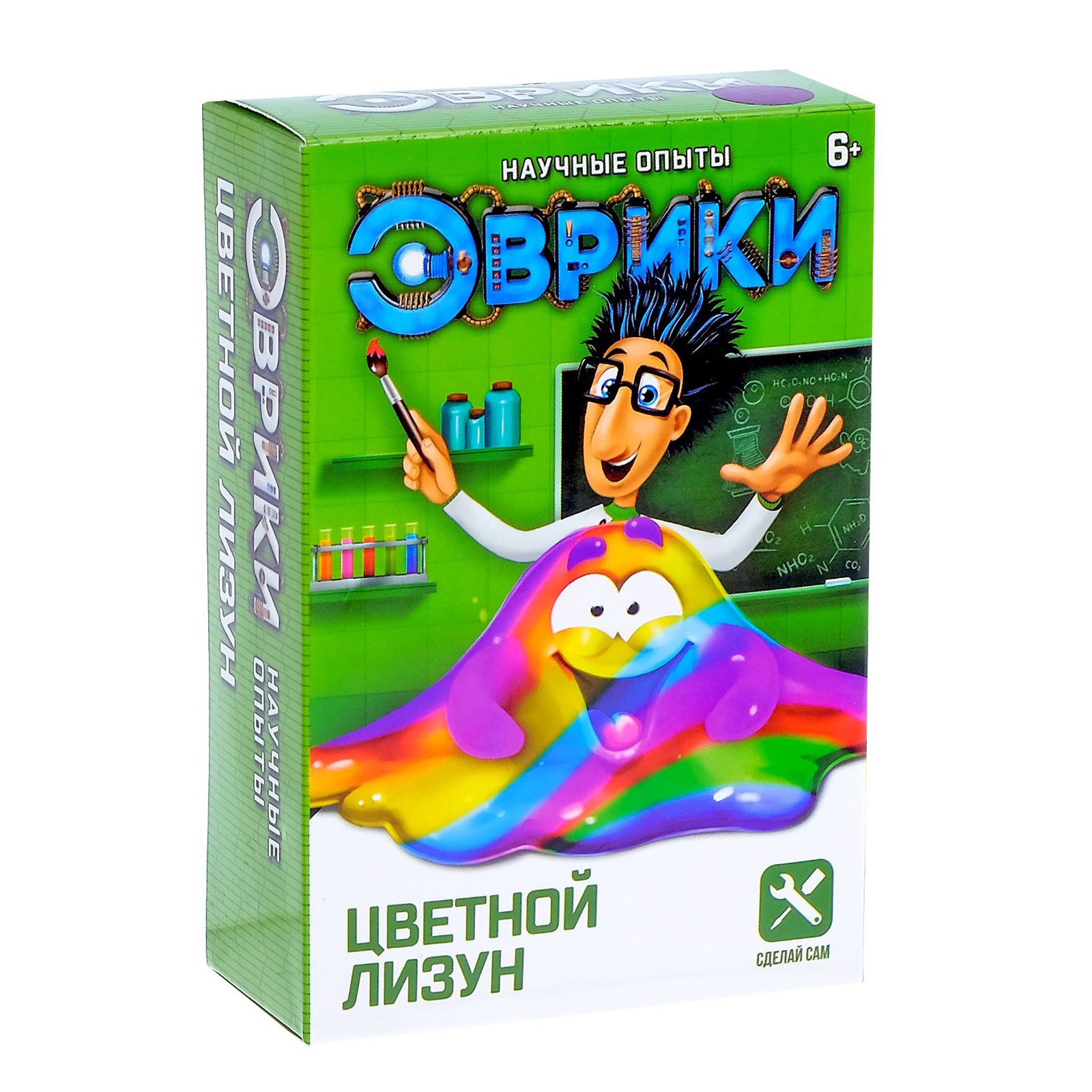 

Набор для опытов Эврики Цветной лизун 3136298
