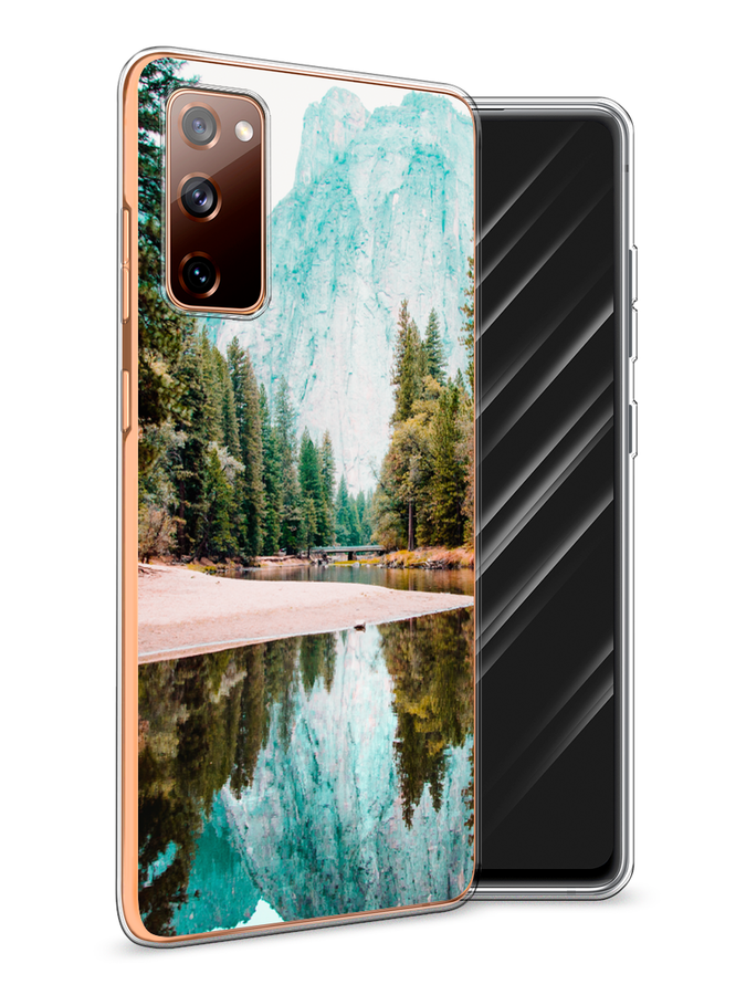 

Чехол Awog на Samsung Galaxy S20 FE / Самсунг S20 FE "Горы 11", Разноцветный, 2101350-4