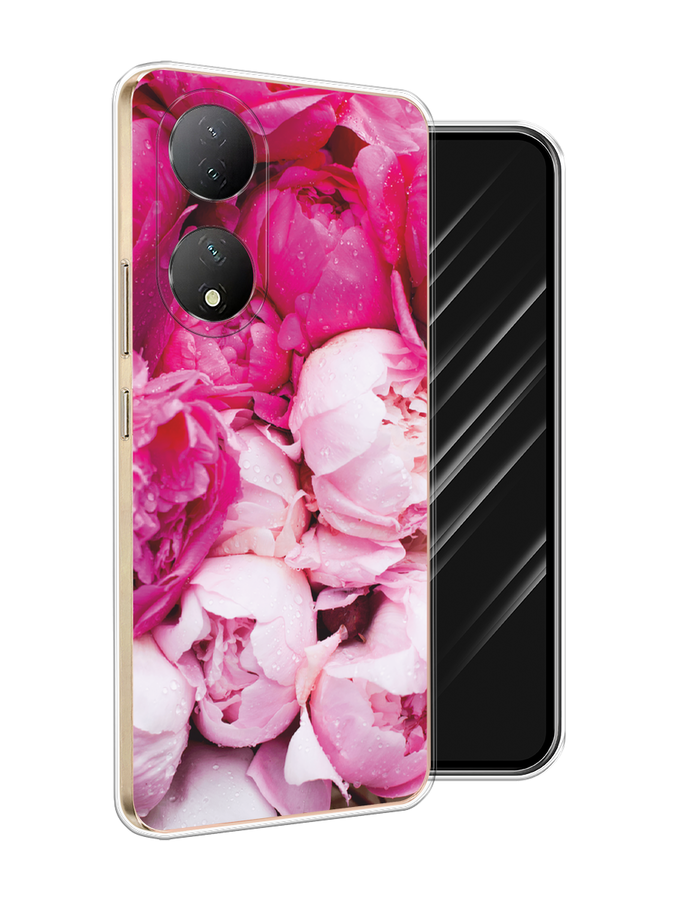 

Чехол Awog на Vivo Y100 "Пионы розово-белые", Белый;розовый, 268250-1