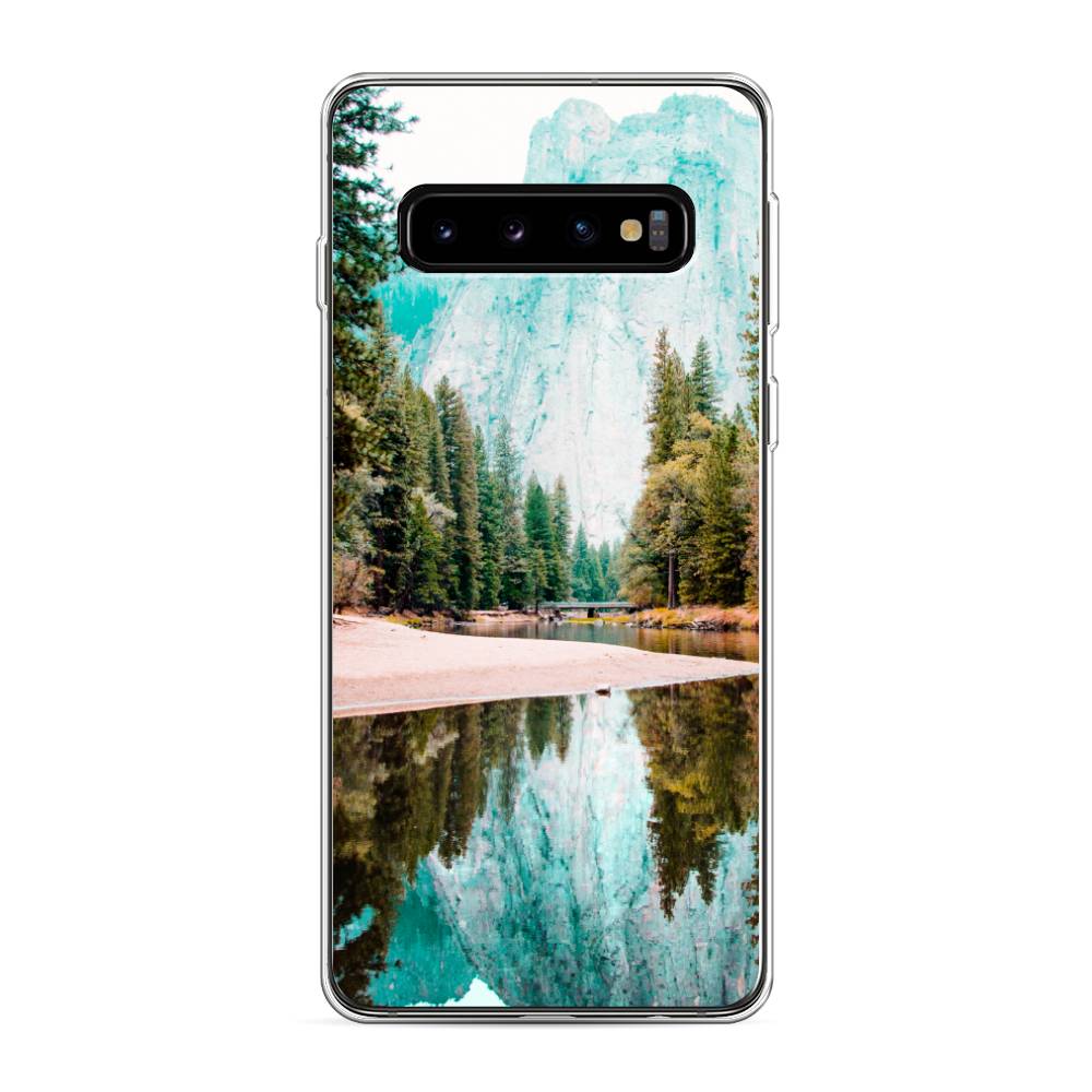 

Чехол Awog на Samsung Galaxy S10 "Горы 11", Разноцветный, 27050-4