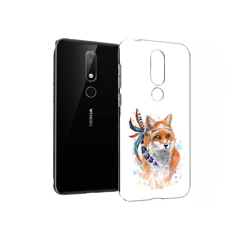 

Чехол MyPads Tocco для Nokia X6 инду лиса (PT115295.99.377), Прозрачный, Tocco