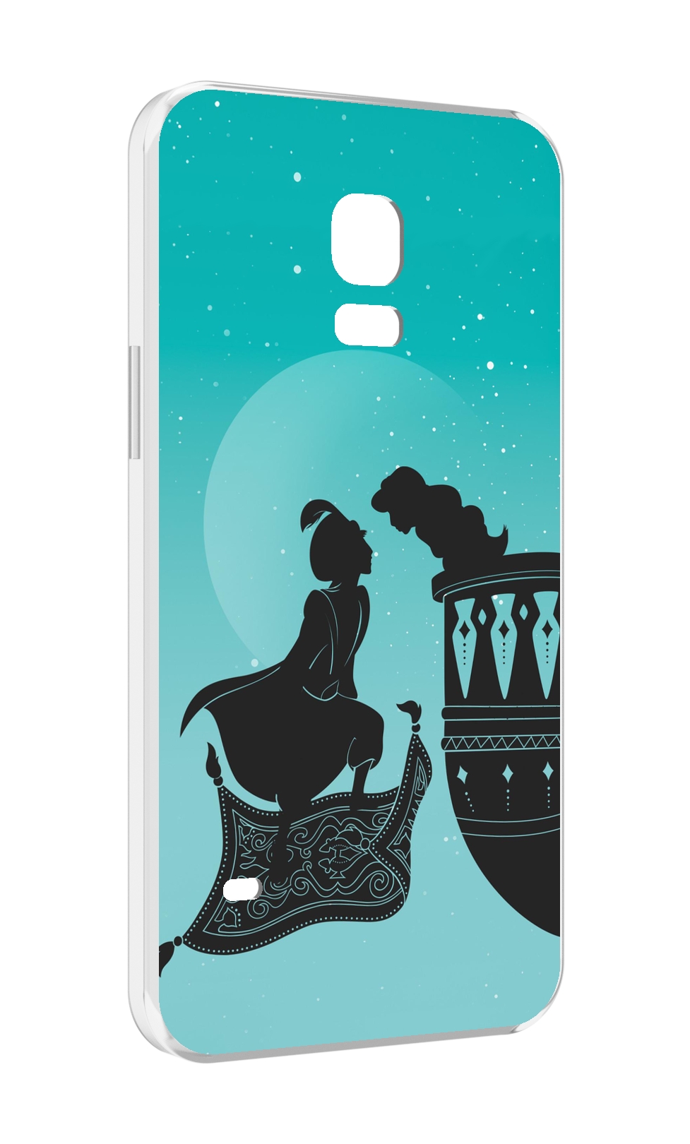 

Чехол MyPads алладин тень для Samsung Galaxy S5 mini, Прозрачный, Tocco