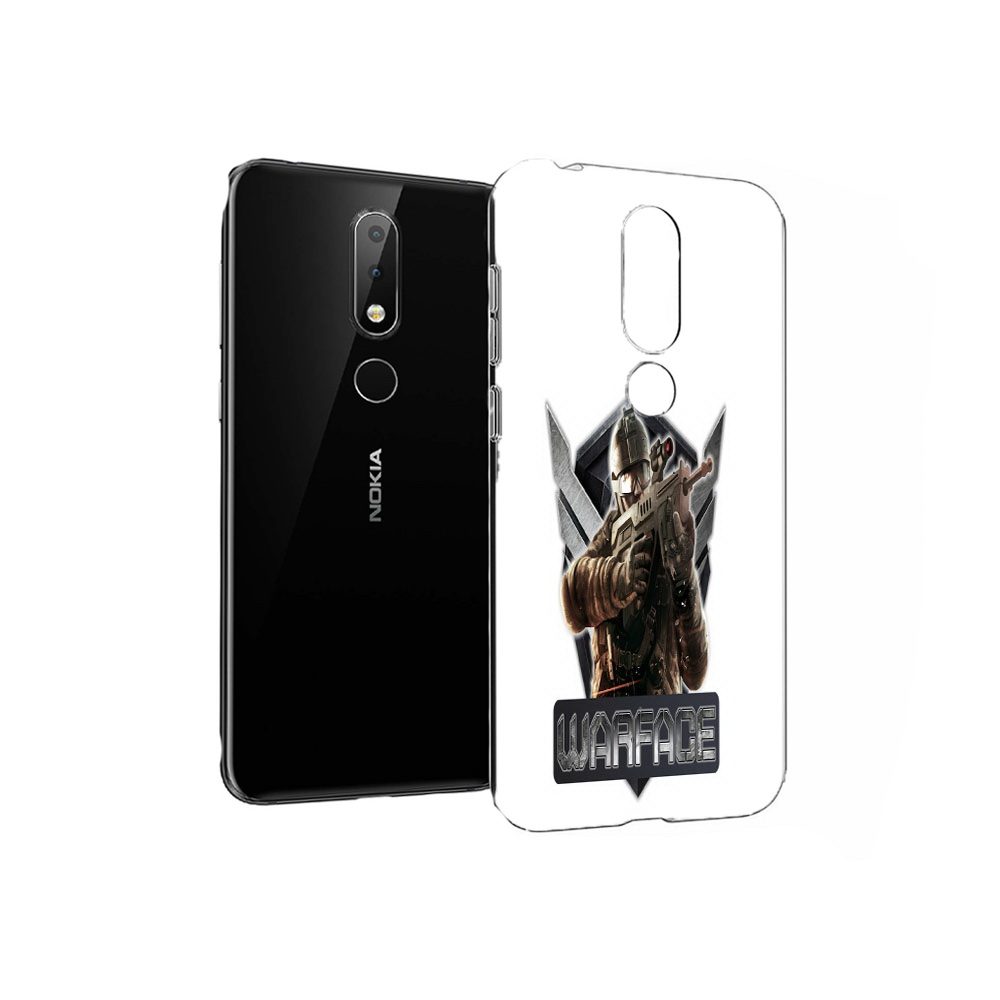

Чехол MyPads Tocco для Nokia X6 игра про войну (PT115295.99.374), Прозрачный, Tocco