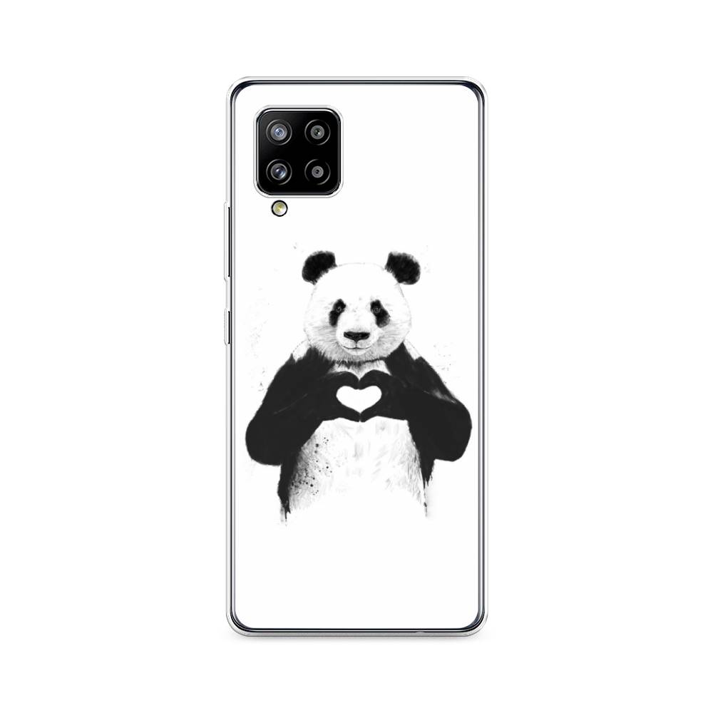 

Чехол Awog на Samsung Galaxy A42 / Самсунг A42 "Панда love", Разноцветный, 2101750-10