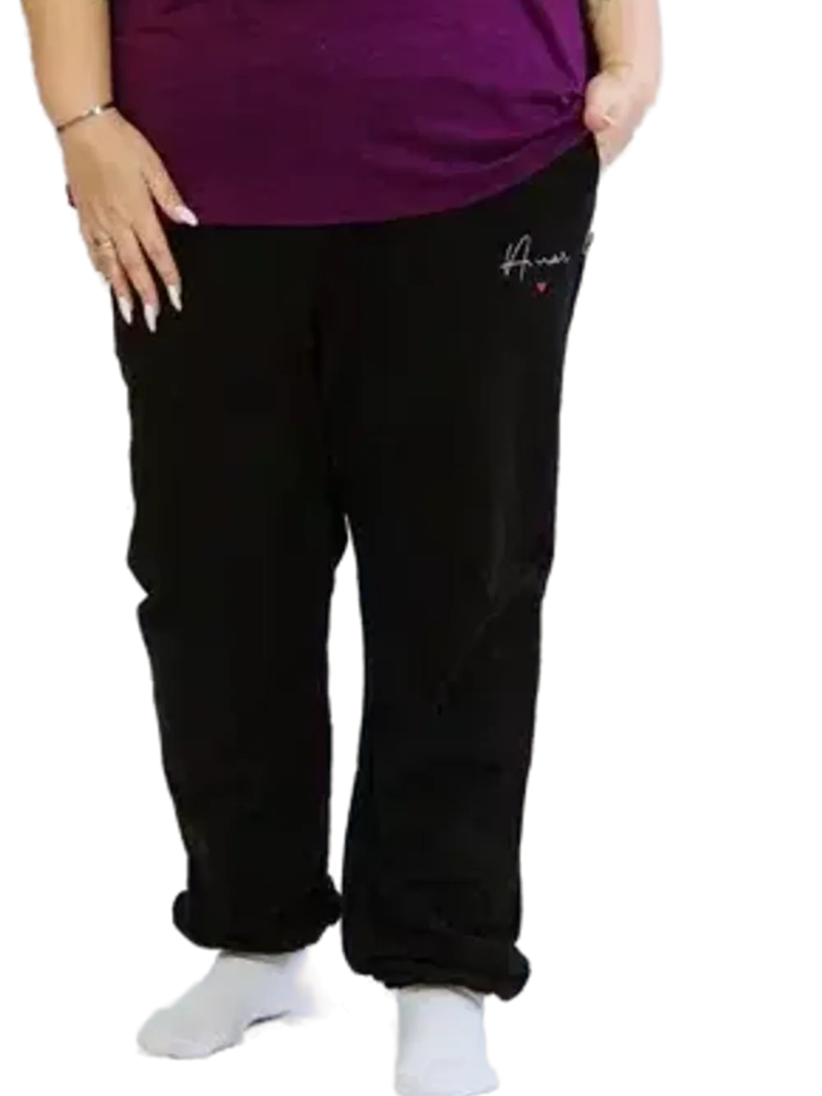 

Спортивные брюки женские Ohana market Amur черные 64 RU, Amur