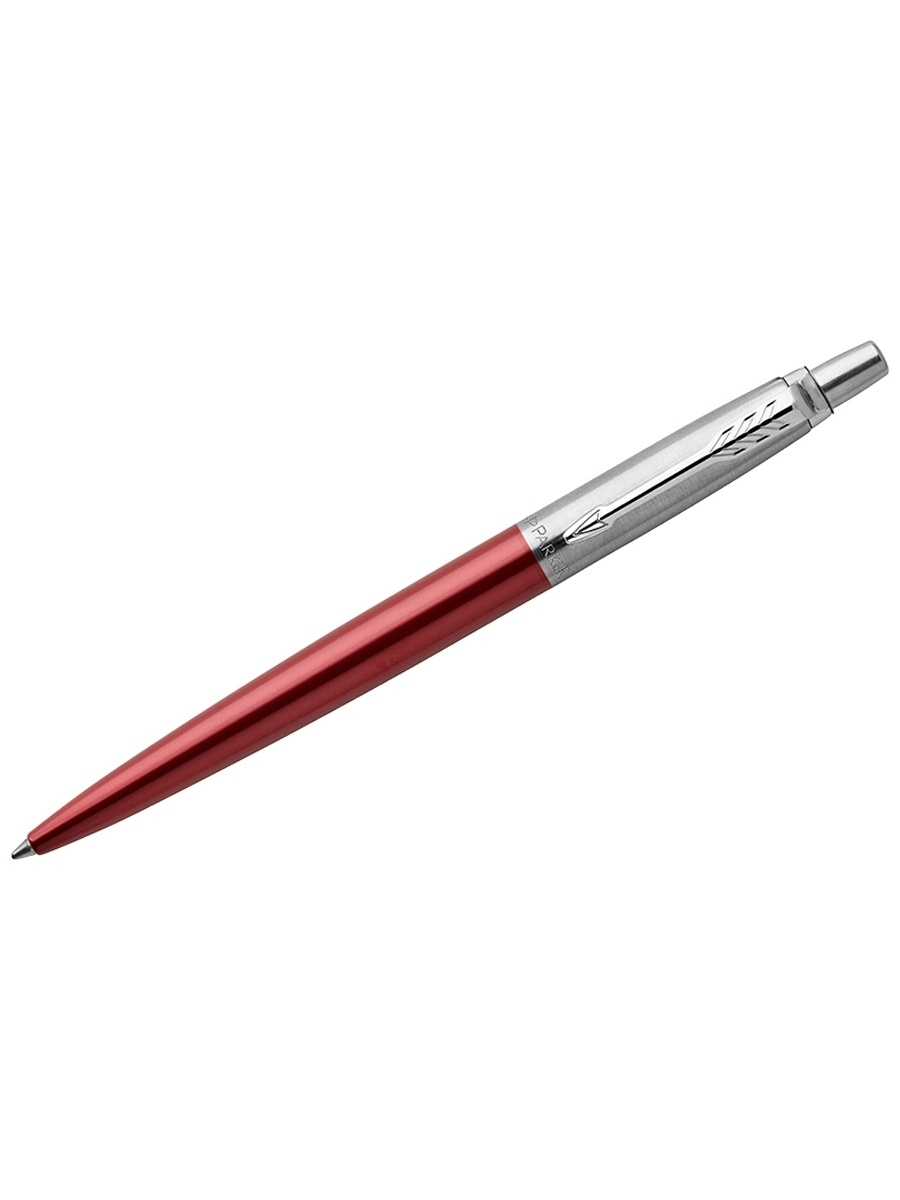 фото Ручка шариковая parker jotter kensington red ct синяя, 1,0мм, кнопочн., подар. уп.